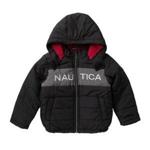 Nautica Fleece Lined Bubble Jacket 5 NWT